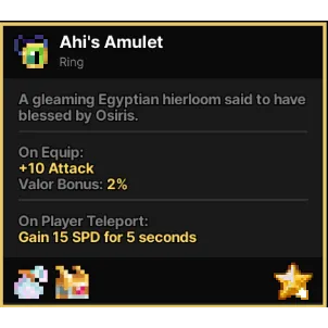 AHI AMULET PIXEL QUEST LEGENDARY