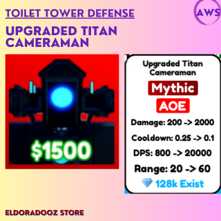 Upgraded Titan Cameraman - Ttd - Game Items - Gameflip