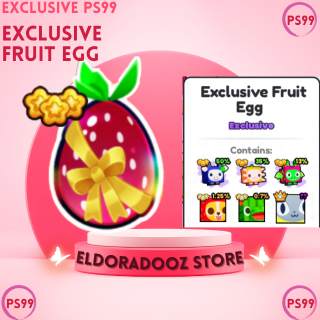 3x EXCLUSIVE FRUIT EGG | PS99 - Game Items - Gameflip