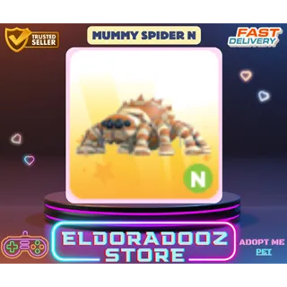 MUMMY SPIDER N NEON