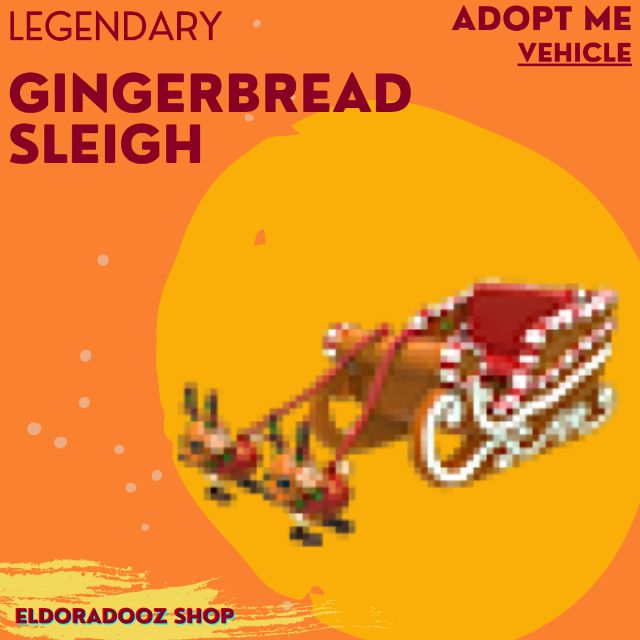 GINGERBREAD SLEIGH - Game Items - Gameflip