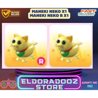 2x MANEKI NEKO (NORMAL + RIDE)