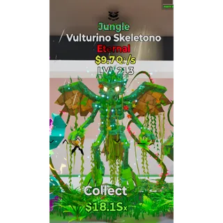 Etermal Vulturino Skeletono Jungle steal the brainrot FORTNITE