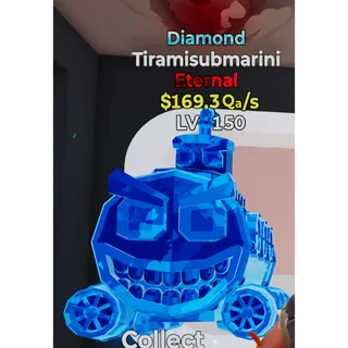 Etermal Tiramisubmarini Diamond steal the brainrot FORTNITE