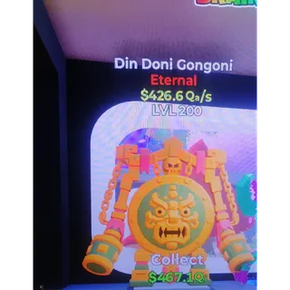 Etermal Din Doni Gongoni steal the brainrot FORTNITE