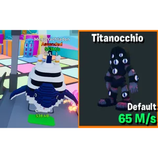 Mega Yachtadon AND Titanocchio ascended Go Up For Brainrots