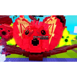 8.7kg Huge Ruby Scorched King Limone | Plants vs Brainrots