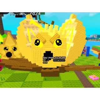 Titanic Gold King Limone 512.5k dps (12.3kg/lvl4)| Plants vs Brainrots