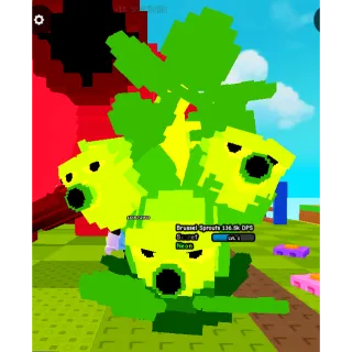 2.8kg Neon Brussel Sprouts | Plants vs Brainrots