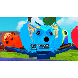  Huge Diamond King Limone 509.9k dps (5.1kg/lvl7) | Plants vs Brainrots