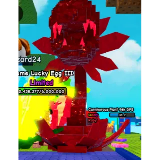 6.4kg Huge Ruby Carnivorous Plant | Plants vs Brainrots