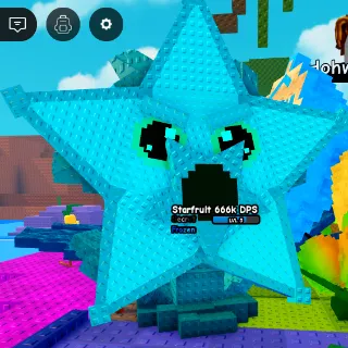 6.9kg Huge Frozen Starfruit1mdps (lvl7) | Plants vs Brainrots