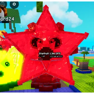 6.4kg Huge Ruby Starfruit | Plants vs Brainrots