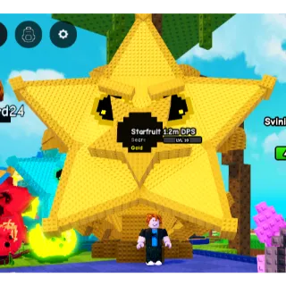 12.1kg Titanic Gold Starfruit | Plants vs Brainrots