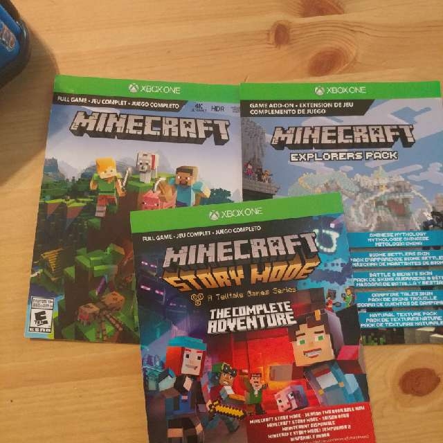 minecraft story mode xbox one code