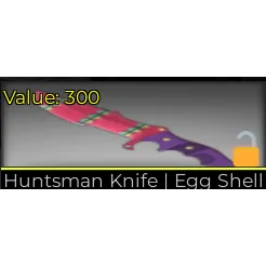 HUNTSMAN KNIFE I EGG SHELL