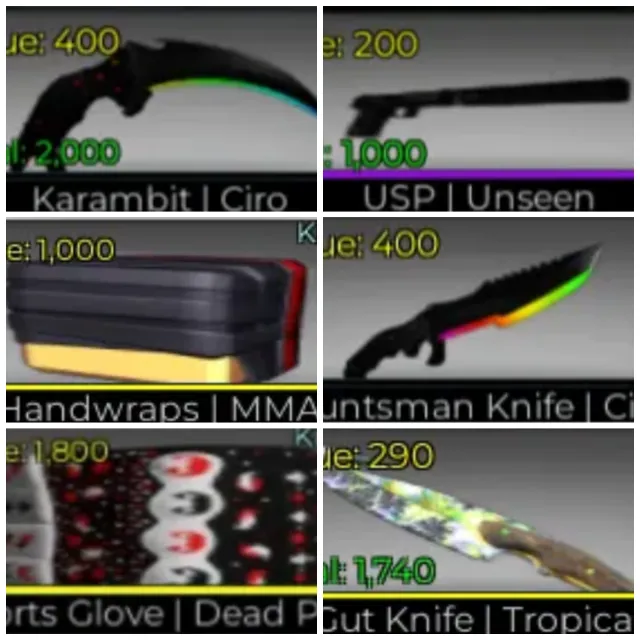 BUNDLE - Counter Blox Game Item - Gameflip