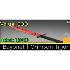 BAYONET CRIMSON TIGER