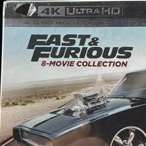Fast & Furious 8-Movie Collection 4K / MA / 1 code for all 8 movies