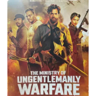 The  Ministry of Ungentlemanly Warefare / NOT MA / 4K VUDU or iTunes ONLY