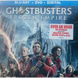 Ghostbusters Frozen Empire / MA / HDX VUDU or HD ALL OTHERS