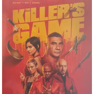 THE KILLER’S GAME / NOT MA / HDX VUDU OR HD ITUNES / ONLY REDEEM AT: https://movieredeem.com