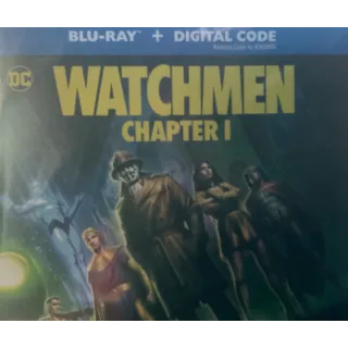 THE  WATCHMEN CHAPTER 1 / HDX VUDU HD MOVIES ANYWHERE