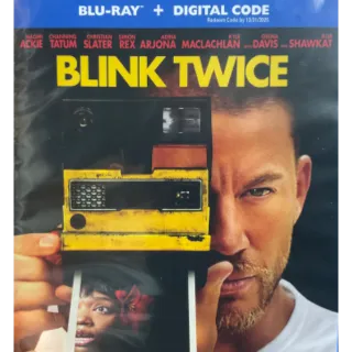 Blink Twice / NOT MA / ONLY HDX VUDU / ONLY REDEEM AT https://digitalredeem.warnerbros.com