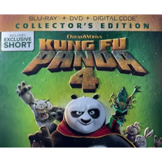 Kung Fu Panda 4 / MA / HDX VUDU or HD iTunes 