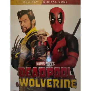 Deadpool & Wolverine / MA / HDX VUDU or HD ALL OTHERS