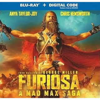 FURIOSA / MA / HDX VUDU OR HD ITUNES 