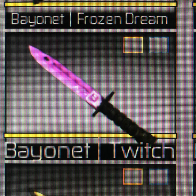 Gear Counter Blox Knife Bayonet Twitch In Game Items Gameflip - counter blox trading game