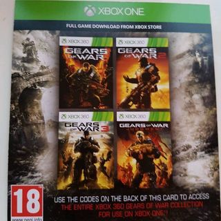 Gears of War Collection Xbox one and 360 - XBox One Jogos - Gameflip