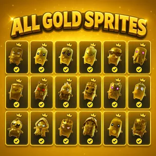 All Gold Sprites