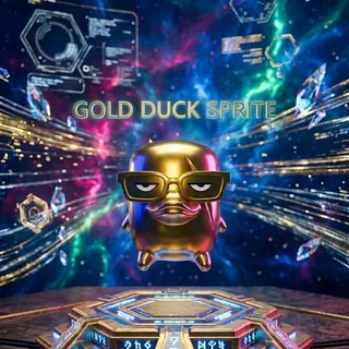 Gold Duck Sprite