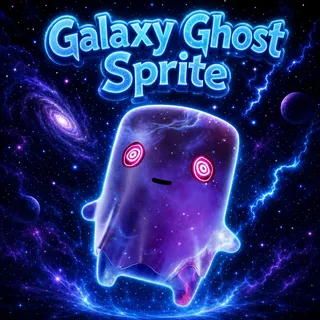 Galaxy Ghost Sprite