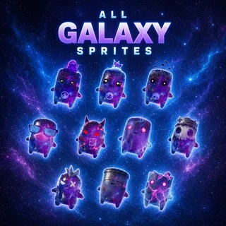 All Galaxy Sprites