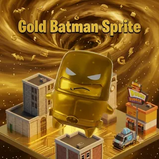 Gold BatMan Sprite