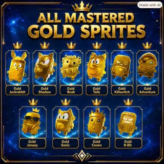 All New Gold Sprites