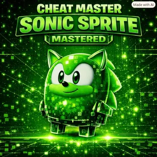 Cheat Master Sonic Sprite