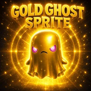 Gold Ghost Sprite