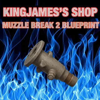 Muzzle brake 111 blueprint