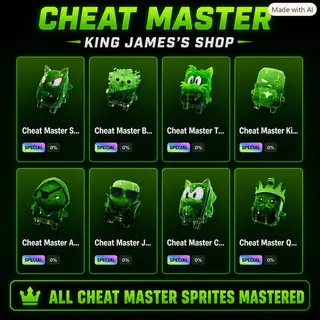 All Cheat Master Sprites