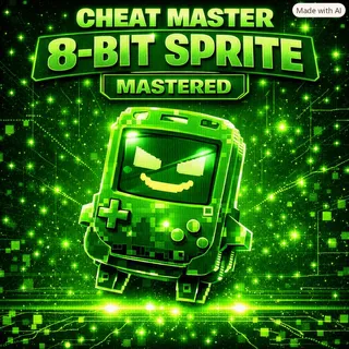 Cheat Master 8‑Bit Sprite