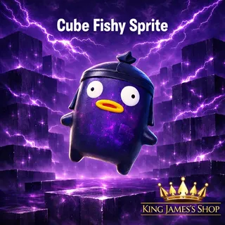 Cube Fishy Sprite