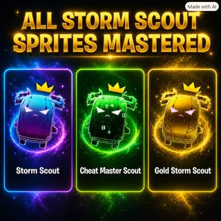 All Storm Scout Sprites