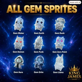 All Gem Sprites
