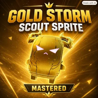 Gold Storm Scout Sprite