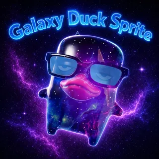 Galaxy Duck Sprite