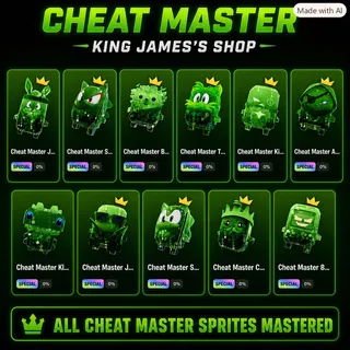 All Cheat Master Sprites